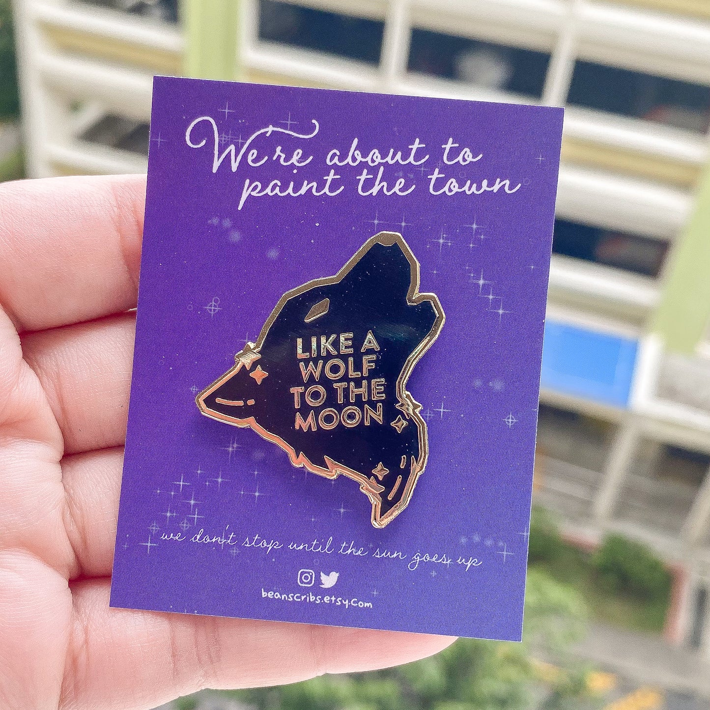 LOONA Paint The Town (PTT) Enamel Pin