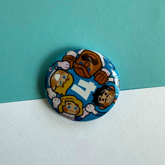 Fantastic Family Button Badge