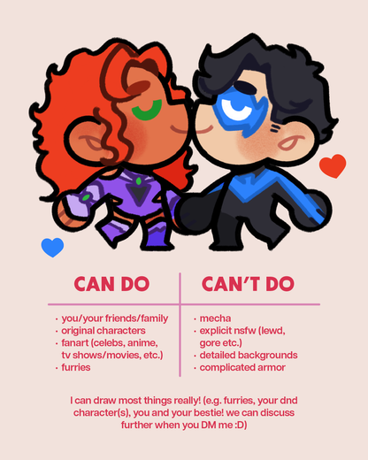 Valentine's Day Commissions